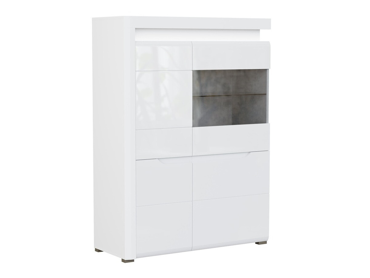 Sideboard Revelmi 104 (Glossy white + White)