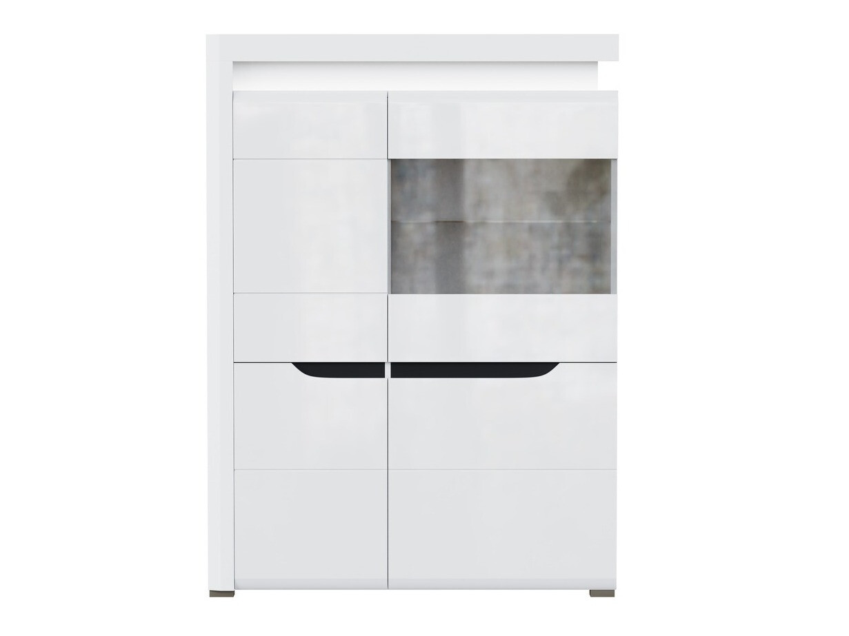 Sideboard Revelmi 104 (Glossy white + White)