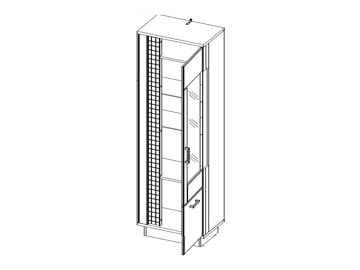 Bookcase Dunvelo 105