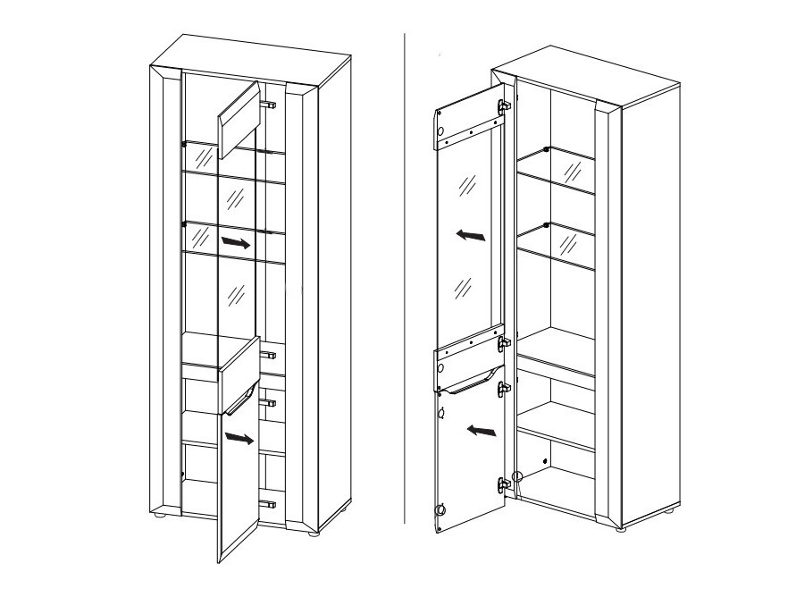 Bookcase Marmaro 104