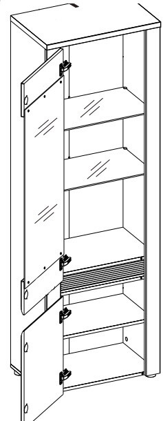 Bookcase Sonciro 104
