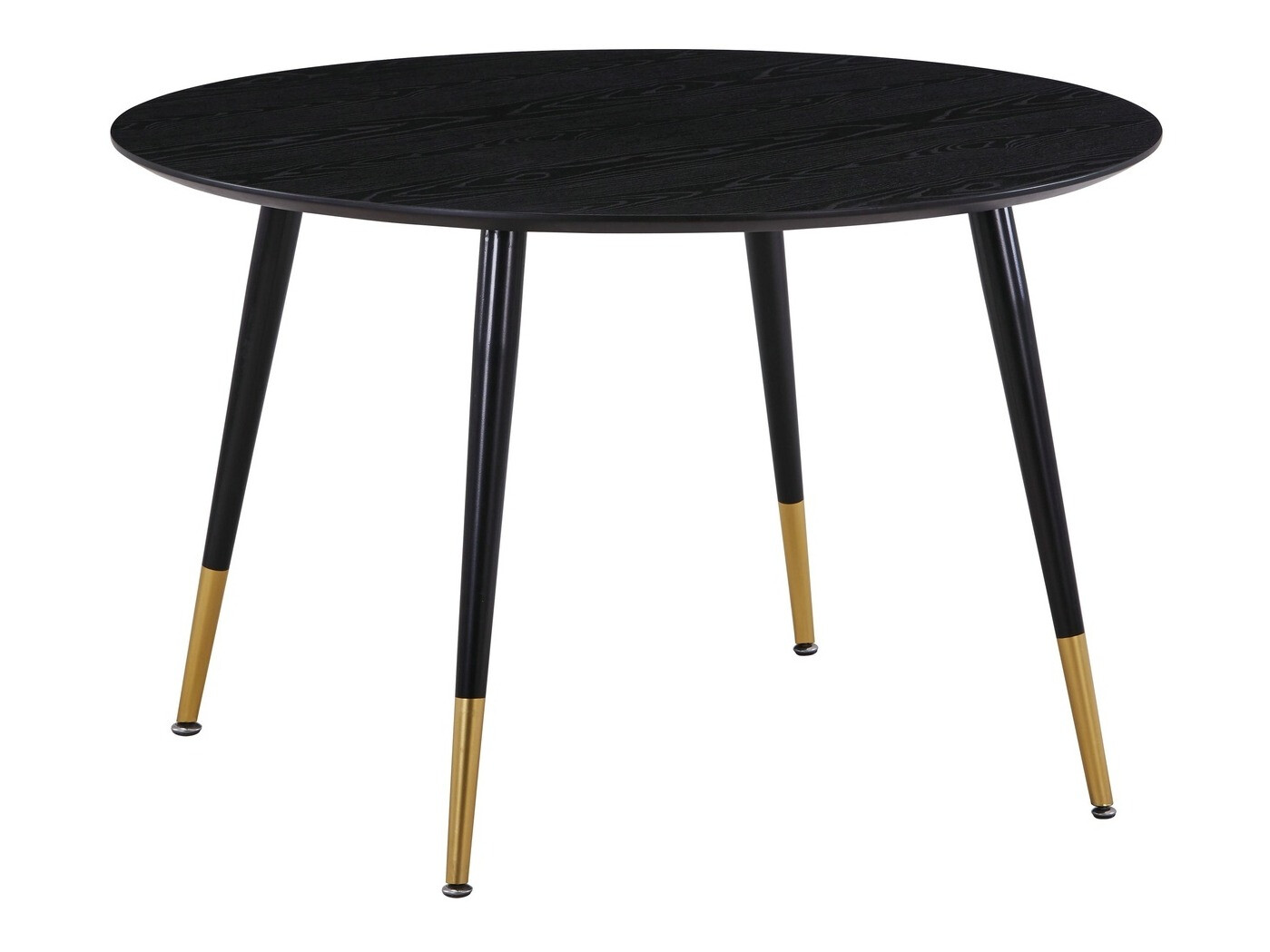 Table Dallas 104 (Black + Brass)