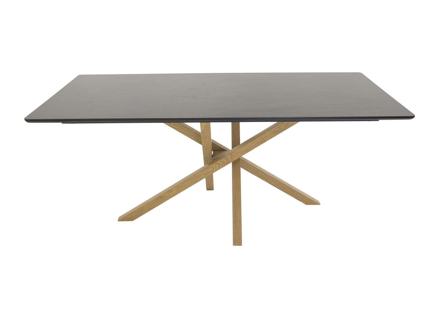 Table Dallas 193 (Black + oak)