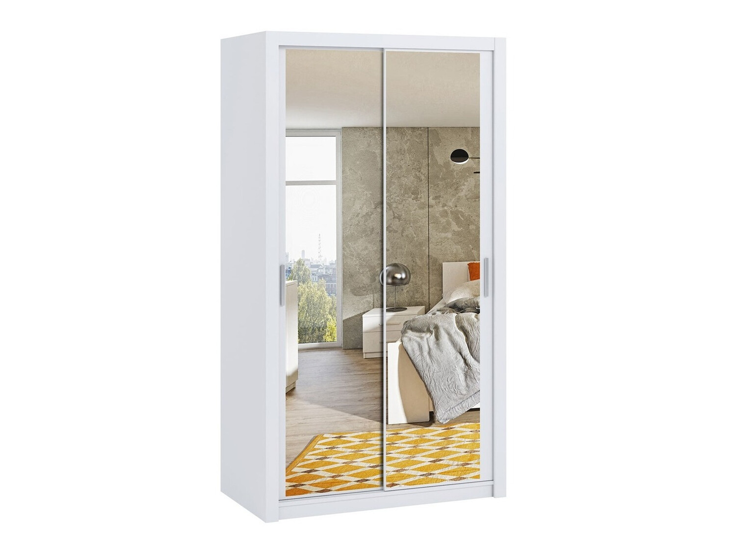 Wardrobe Catromi 104 (White)