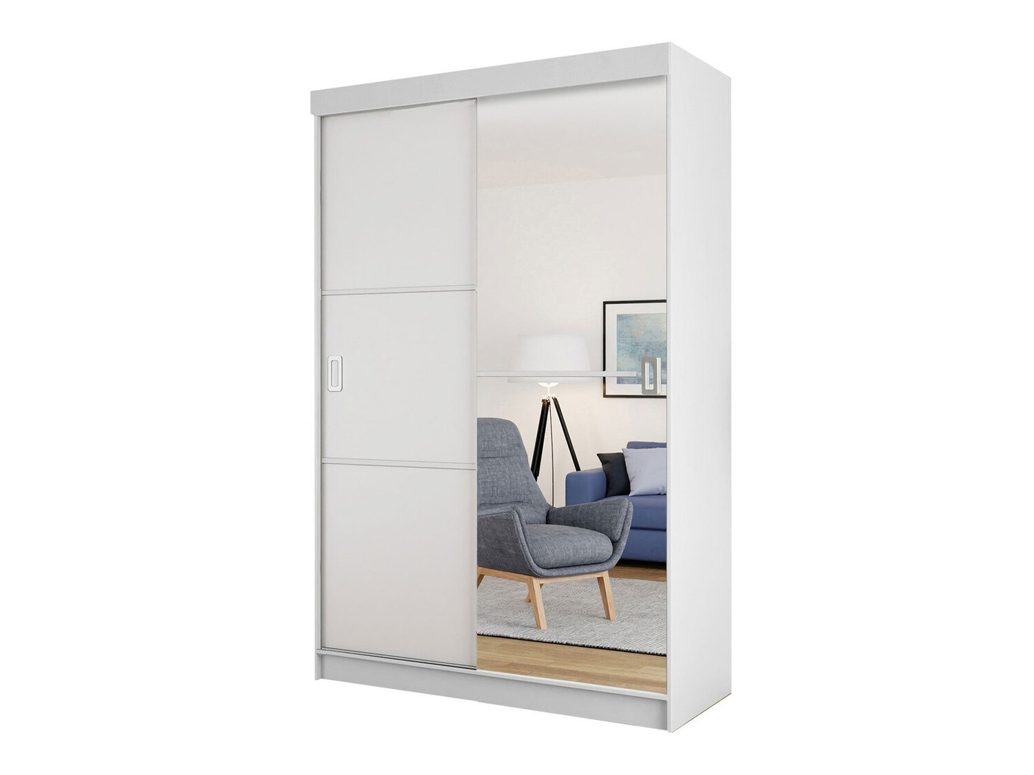 Wardrobe Dover 111 (White)