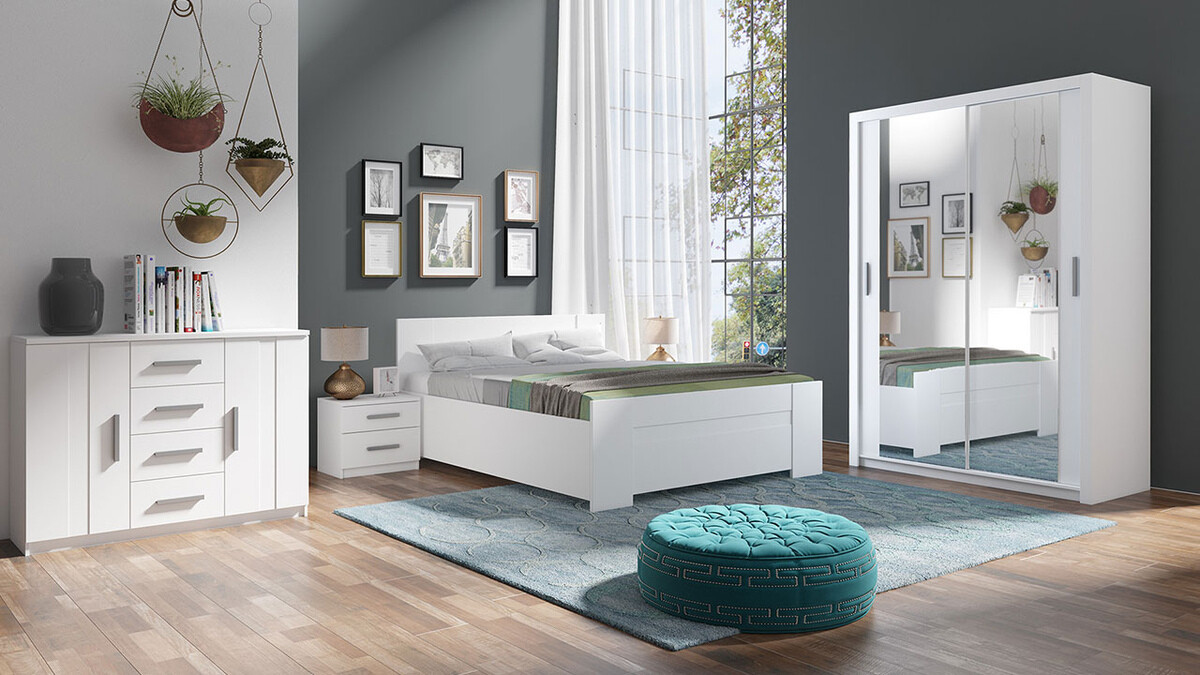 Wardrobe Catromi 106 (White)