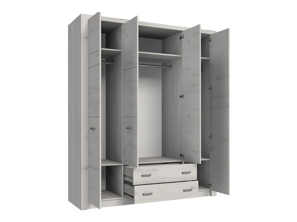 Wardrobe Serfeno 116 (Light ash)