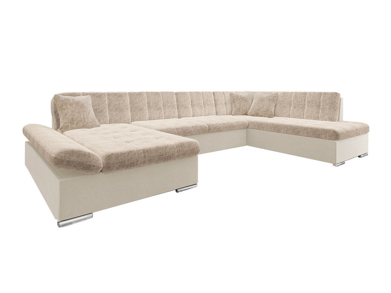 Corner sofa Comfivo Tilia (Venus Velvet 2927 + Miu 2041)