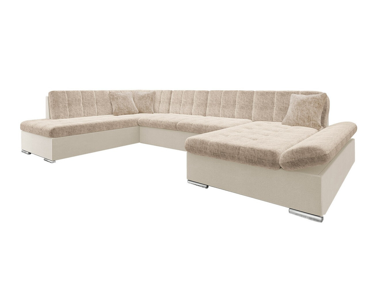Corner sofa Comfivo Tilia (Venus Velvet 2927 + Miu 2041)