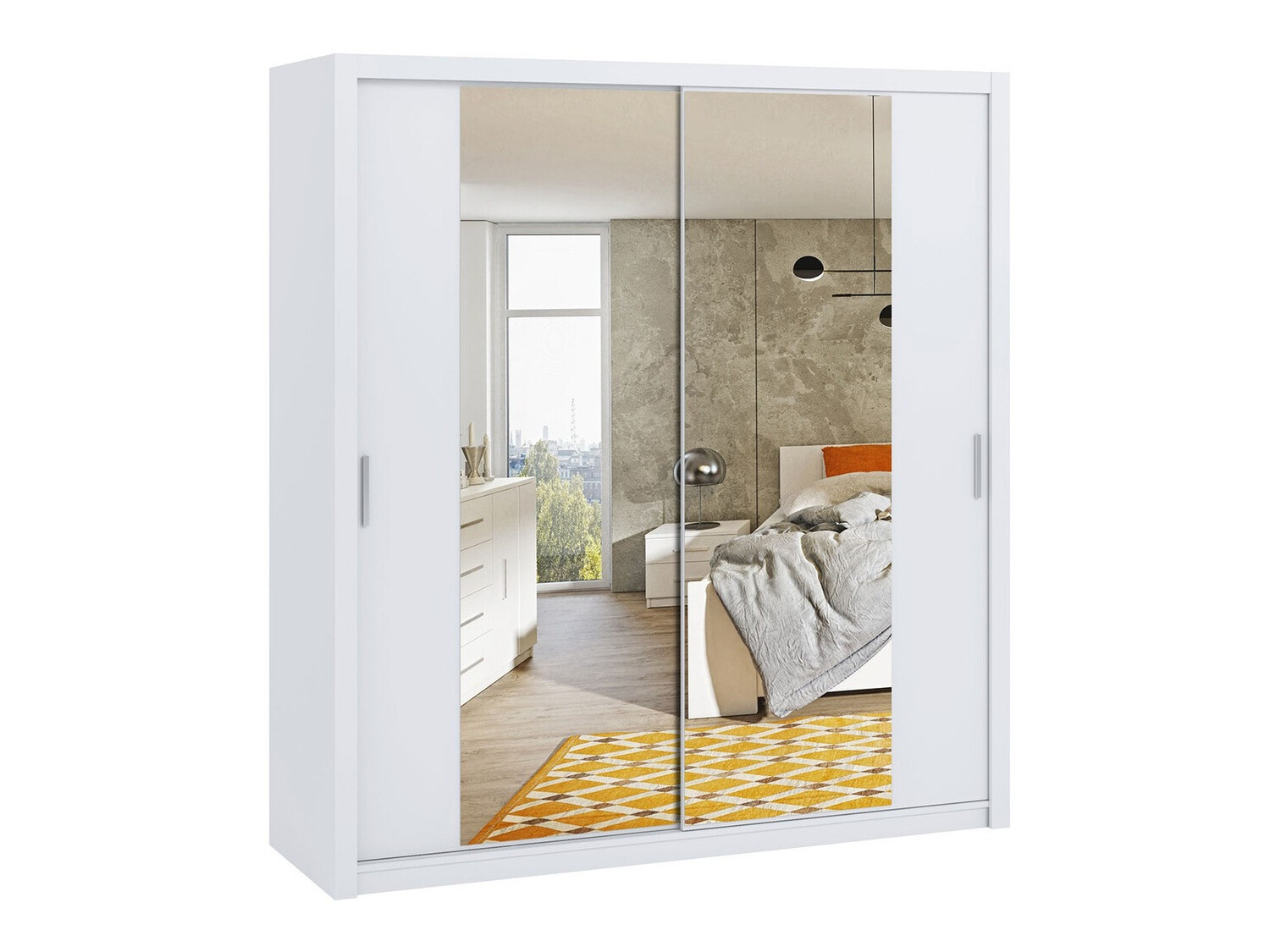 Wardrobe Catromi 108 (White)