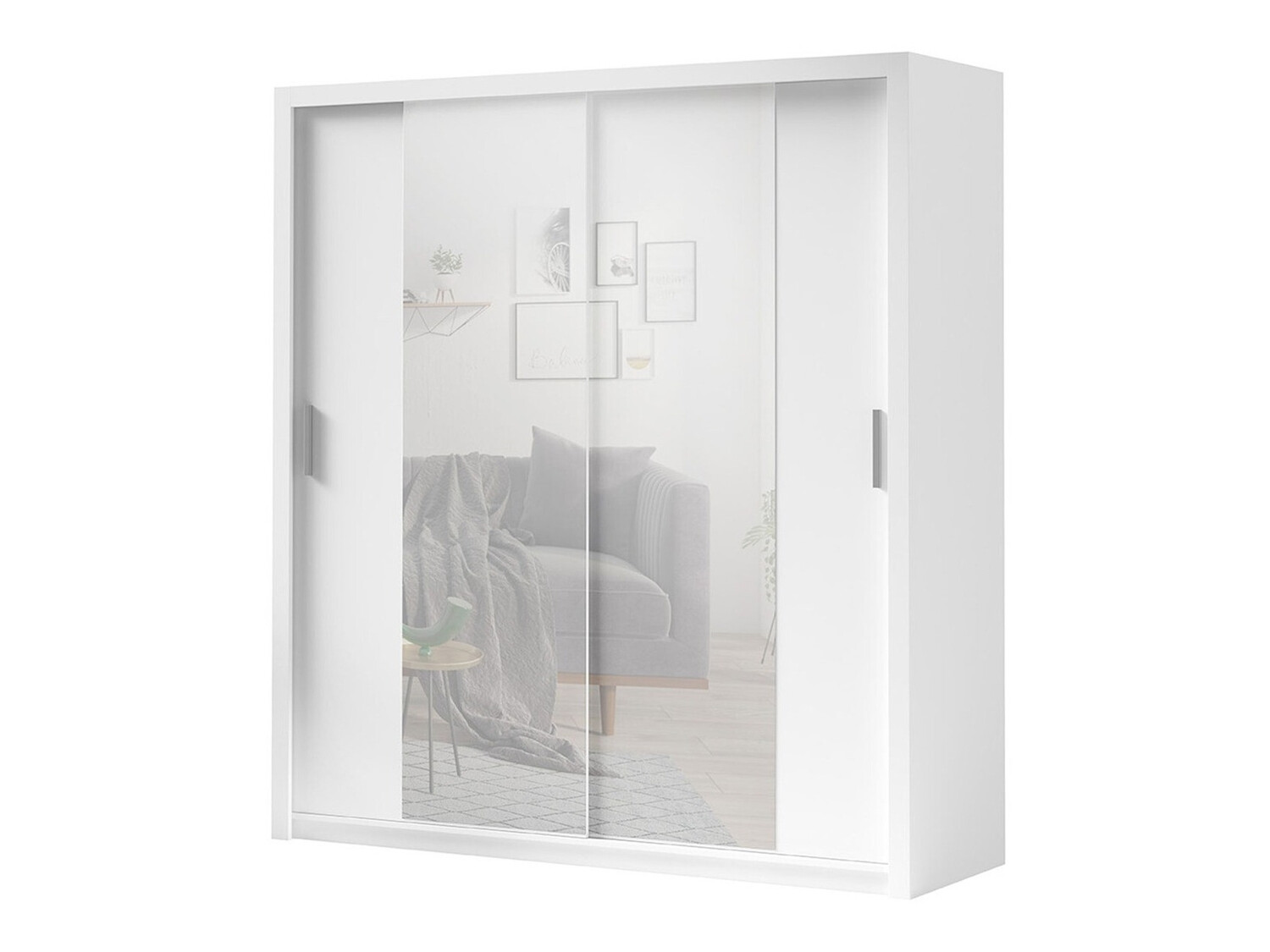 Wardrobe Catromi 108 (White)