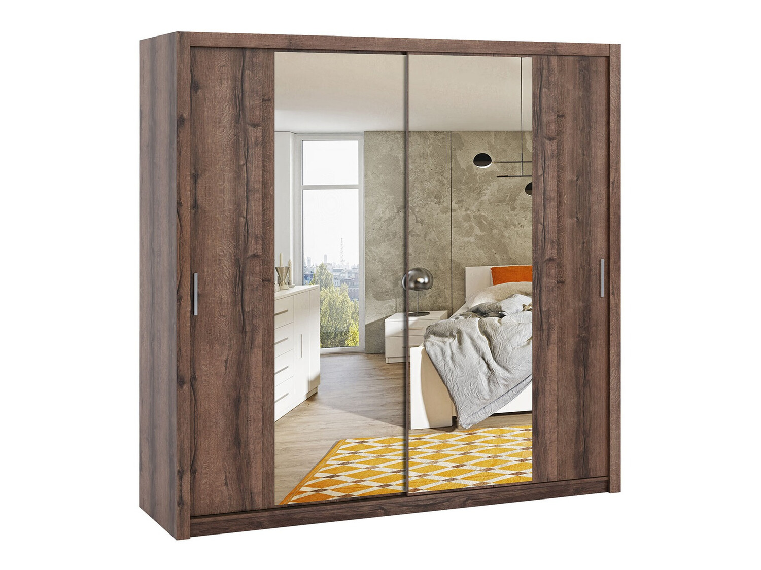 Wardrobe Catromi 110 (Monastery oak)