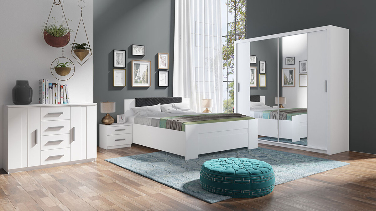 Wardrobe Catromi 110 (White)