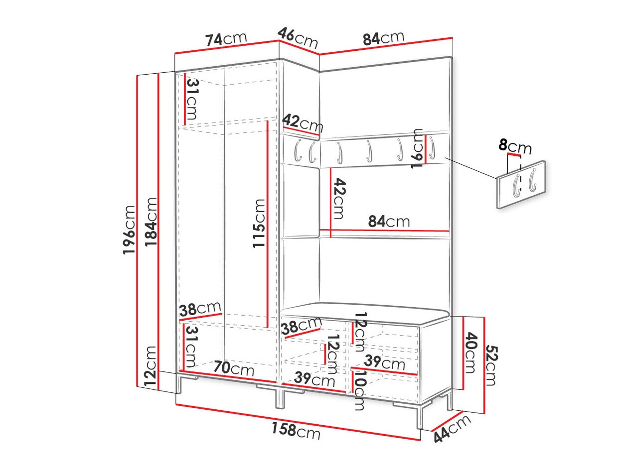 Hallway set Nomal I (Polo 897)