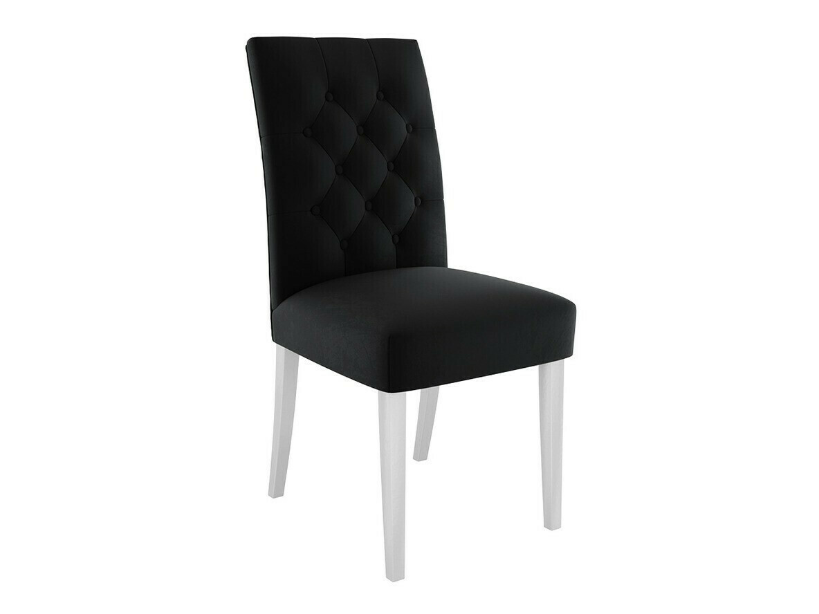 Dining set Racine 129 (Glossy white + Magic Velvet 2219)
