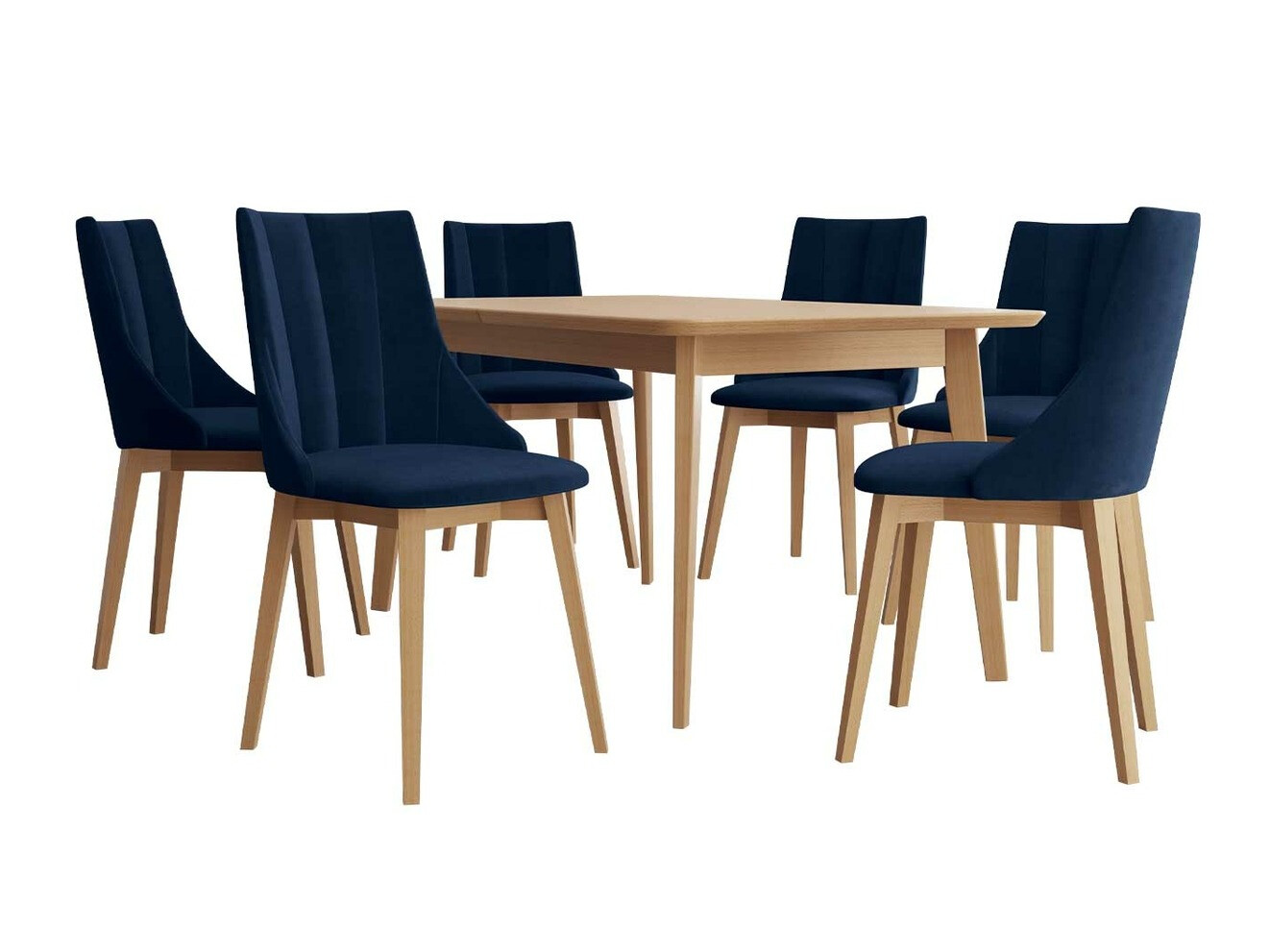 Dining set Racine 139 (Brown + Magic Velvet 2216)