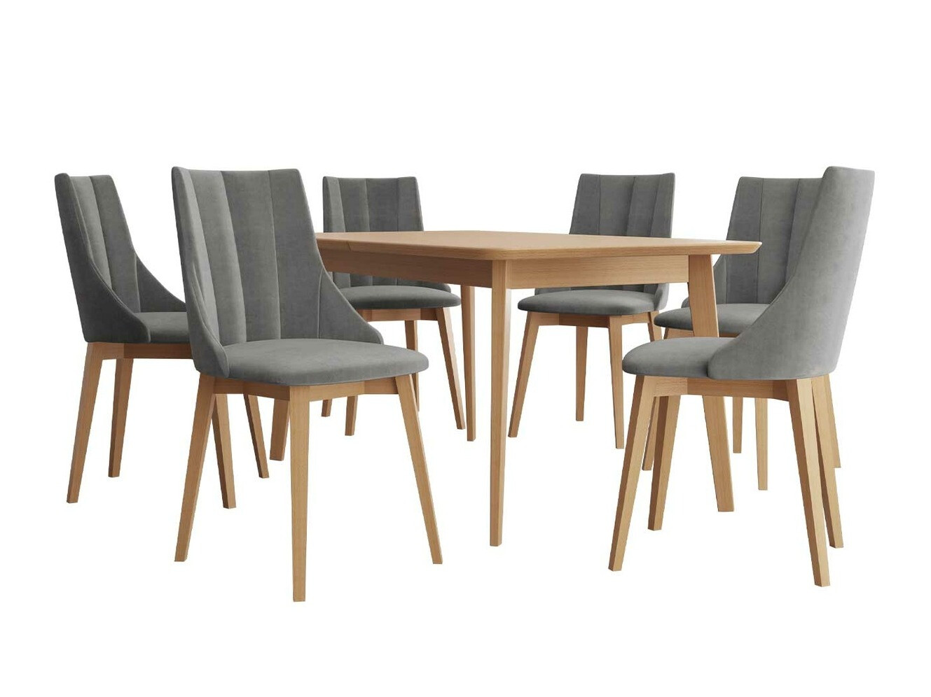 Dining set Racine 139 (Brown + Magic Velvet 2217)
