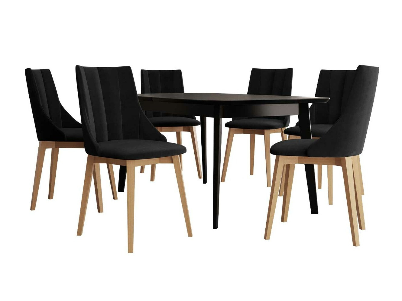 Dining set Racine 139 (Brown + Magic Velvet 2219)
