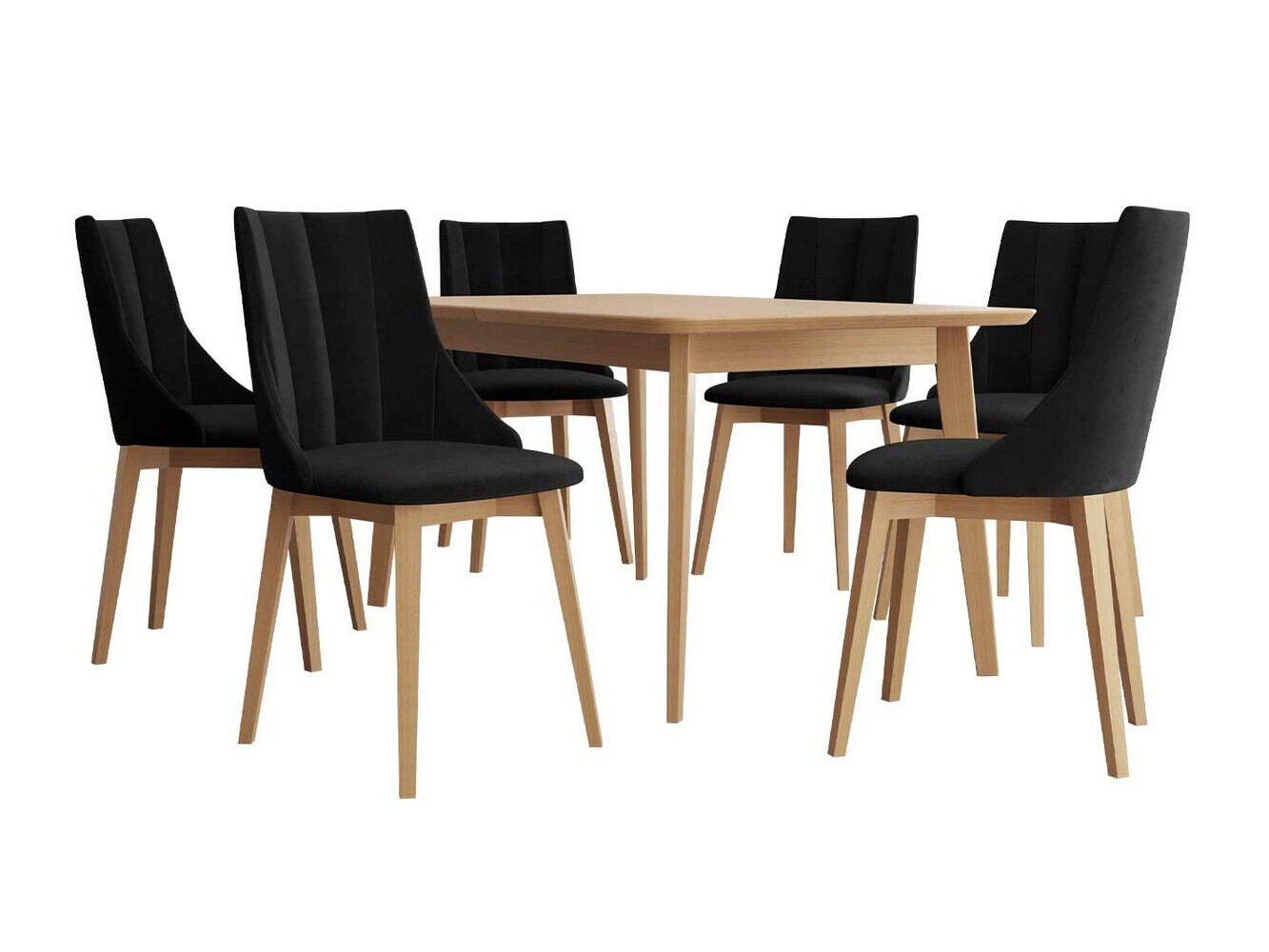 Dining set Racine 139 (Brown + Magic Velvet 2219)