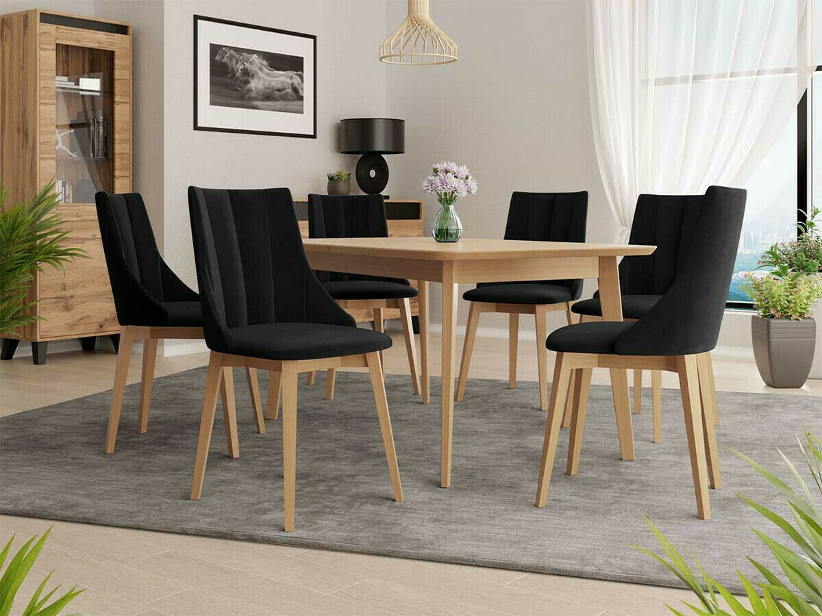 Dining set Racine 139 (Brown + Magic Velvet 2219)