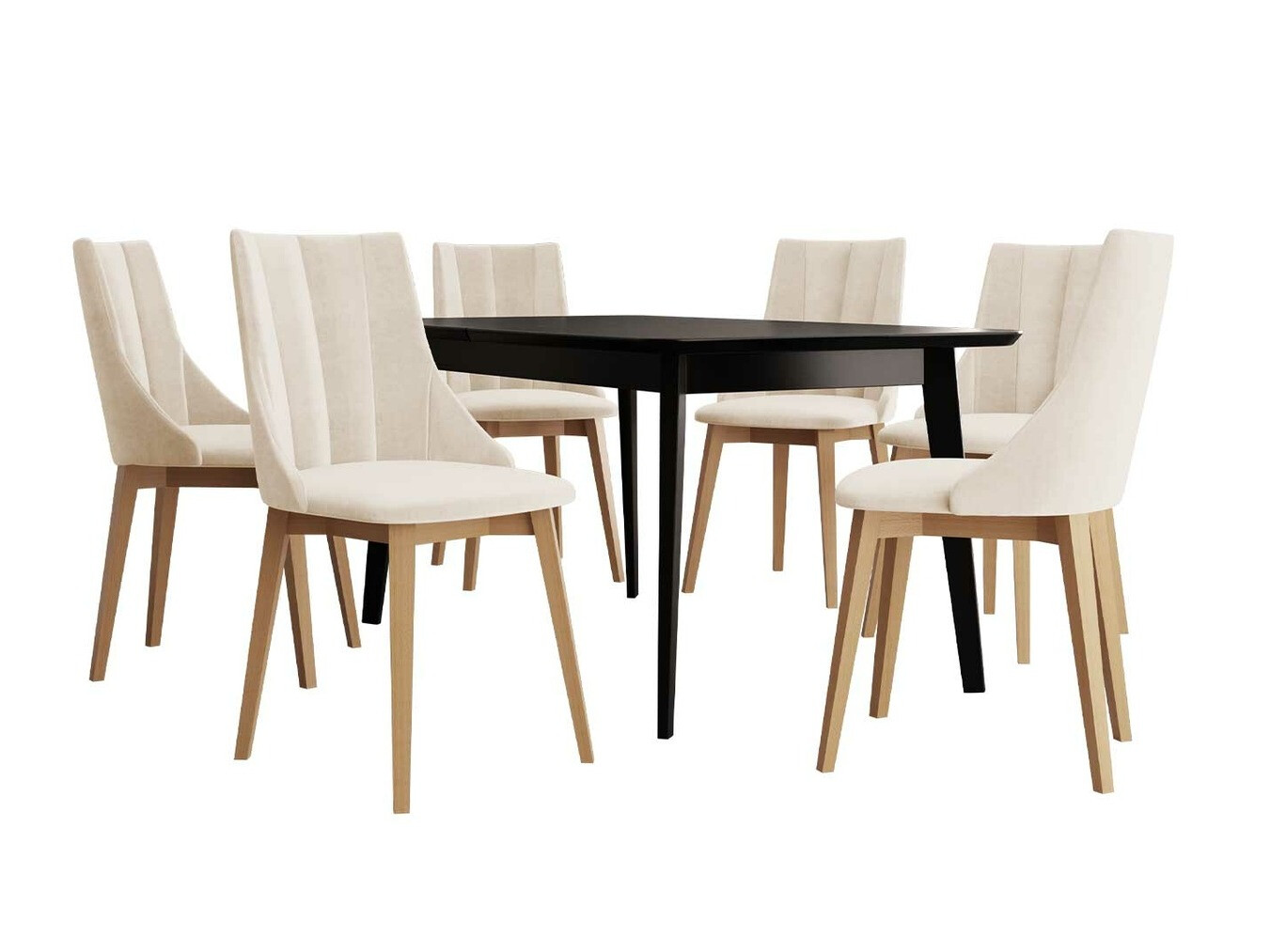 Dining set Racine 139 (Brown + Magic Velvet 2250)