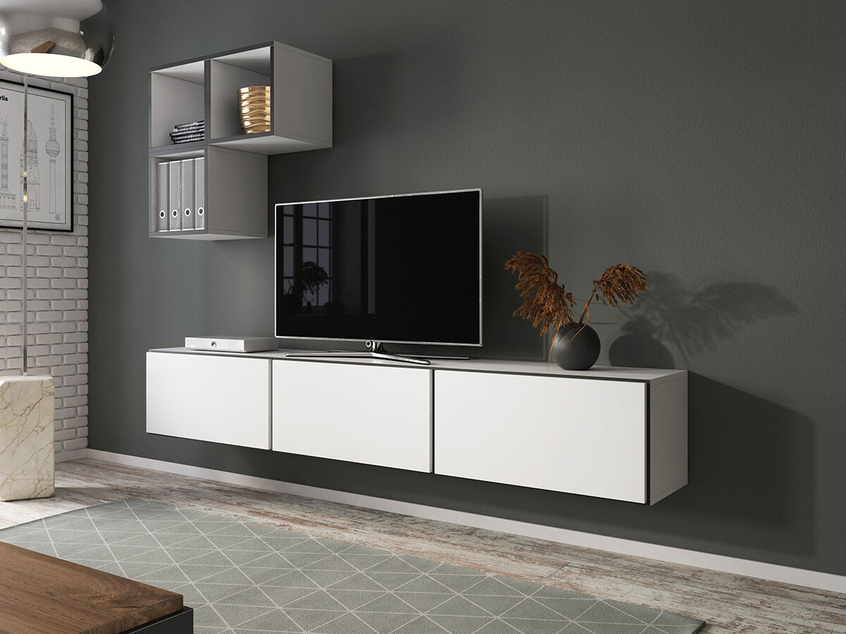 Wall shelf Corbele 101 (Black)