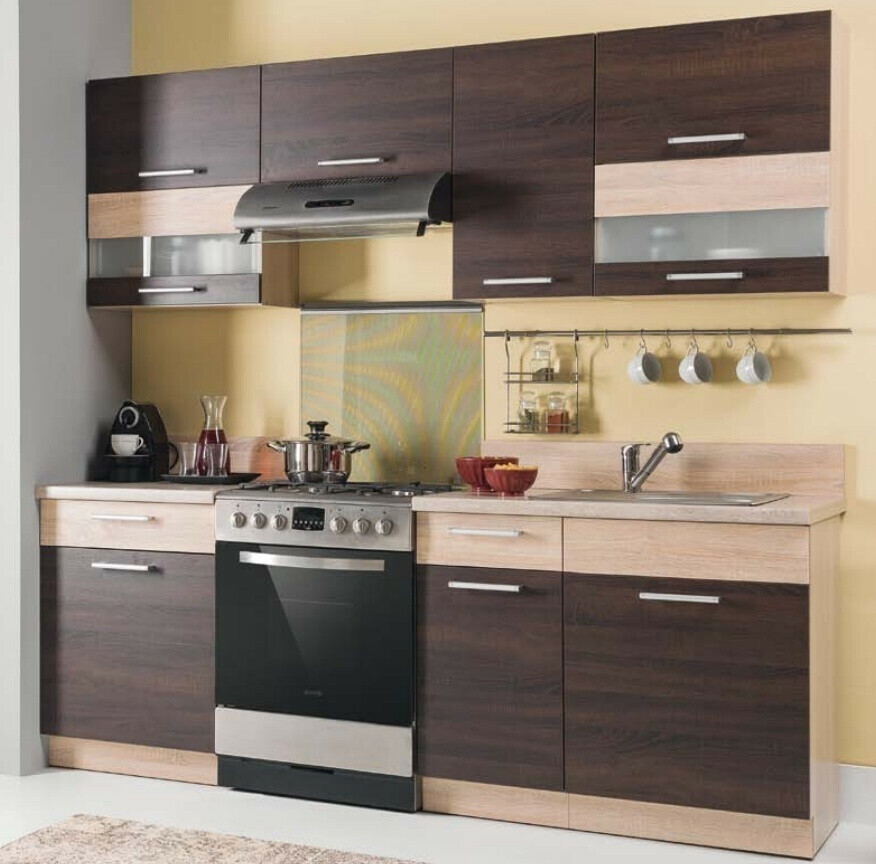 Modular cabinet with drawers Mode Dark 111