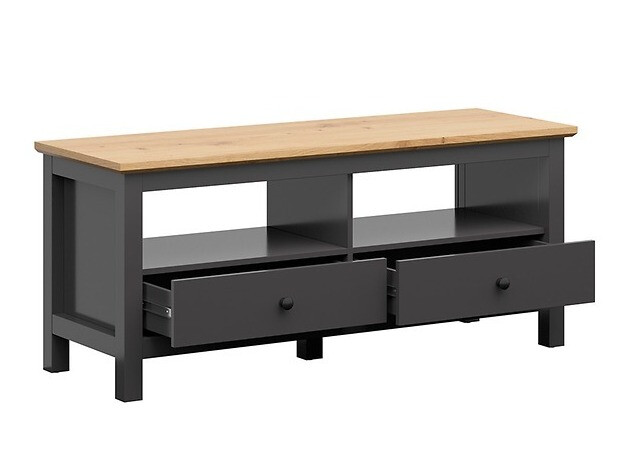 TV stand Sordoro 117 (Graphite + Artisan oak)