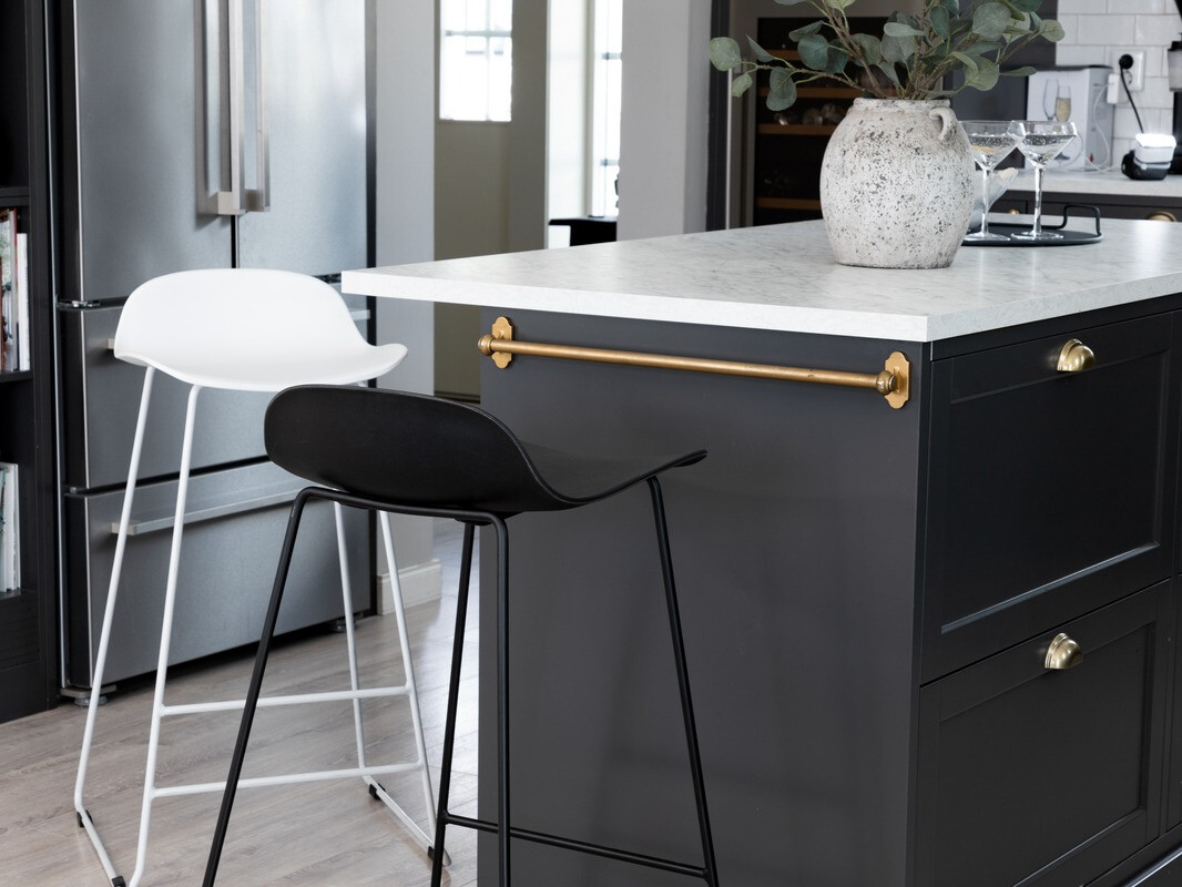Bar stool Dallas 107 (White)