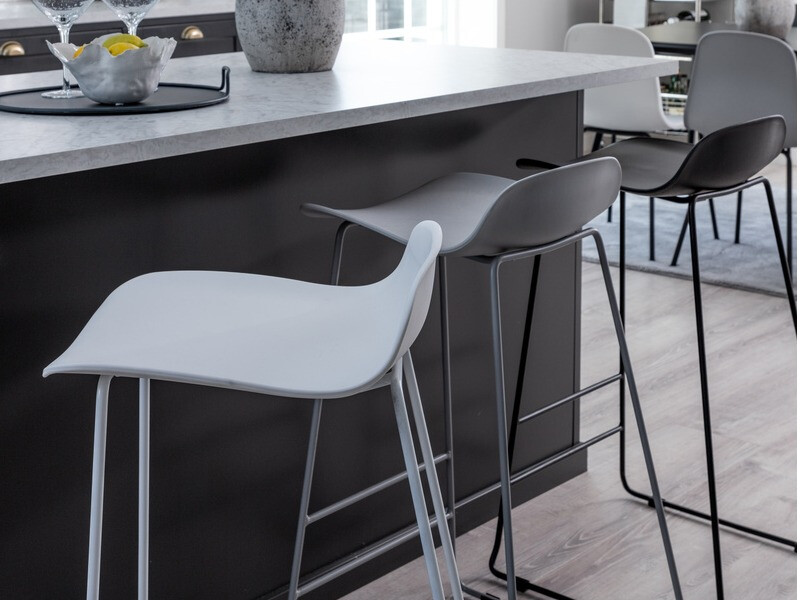 Bar stool Dallas 107 (White)