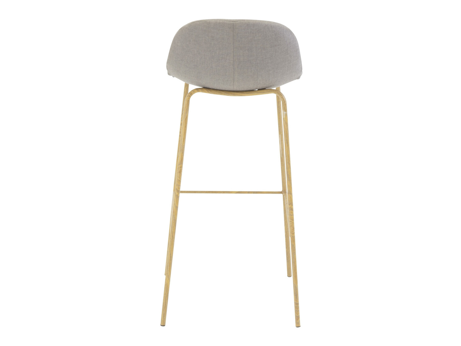 Bar stool Dallas 251 (Grey + Light brown)