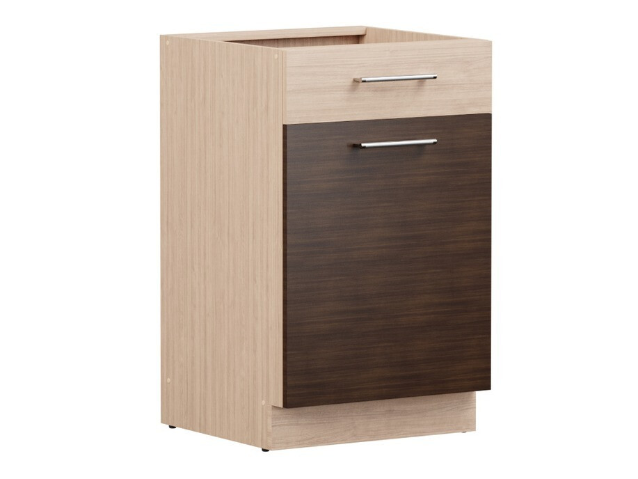 Modular cabinet with drawer and doors Mode Dark 112