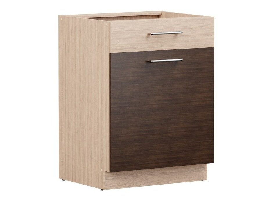 Modular cabinet with drawer and doors Mode Dark 113