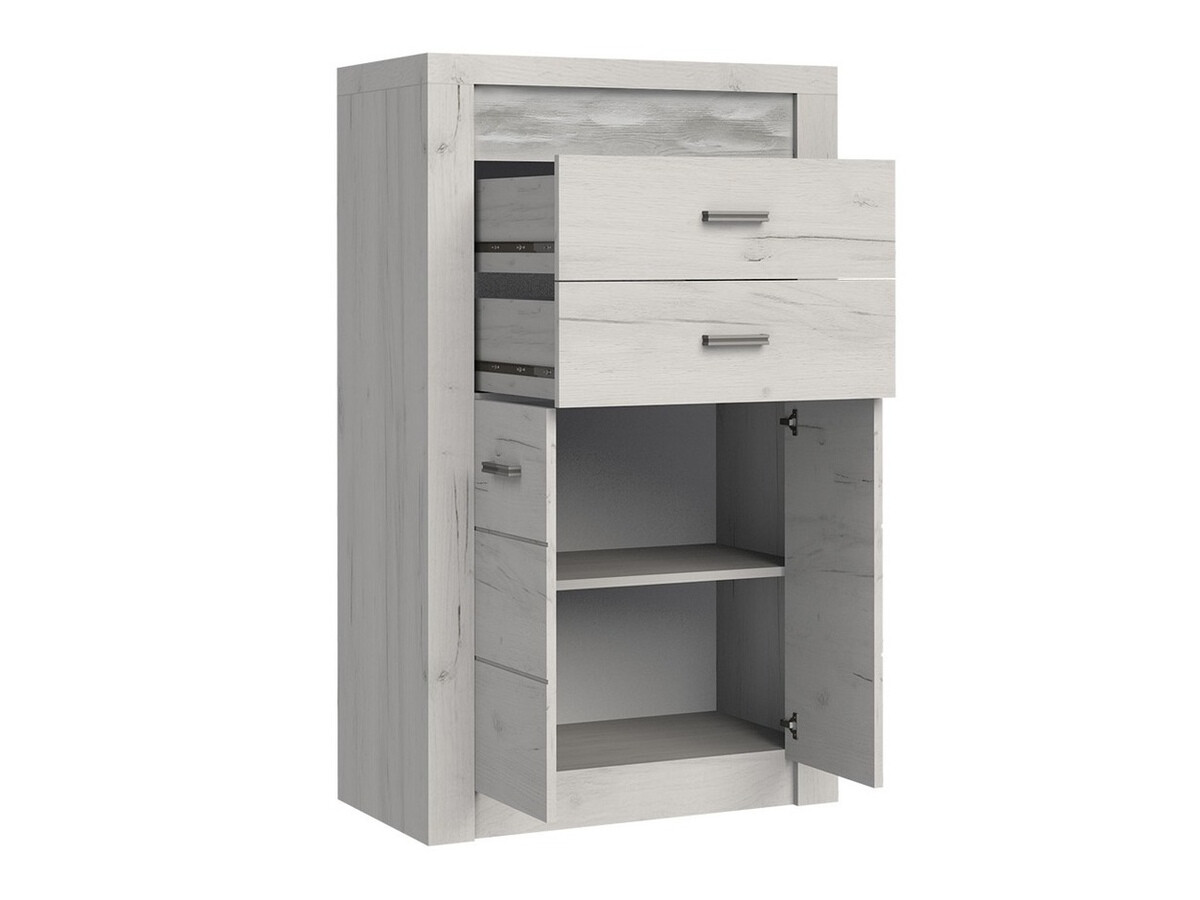 Chest of drawers Serfeno 103 (Dark ash)