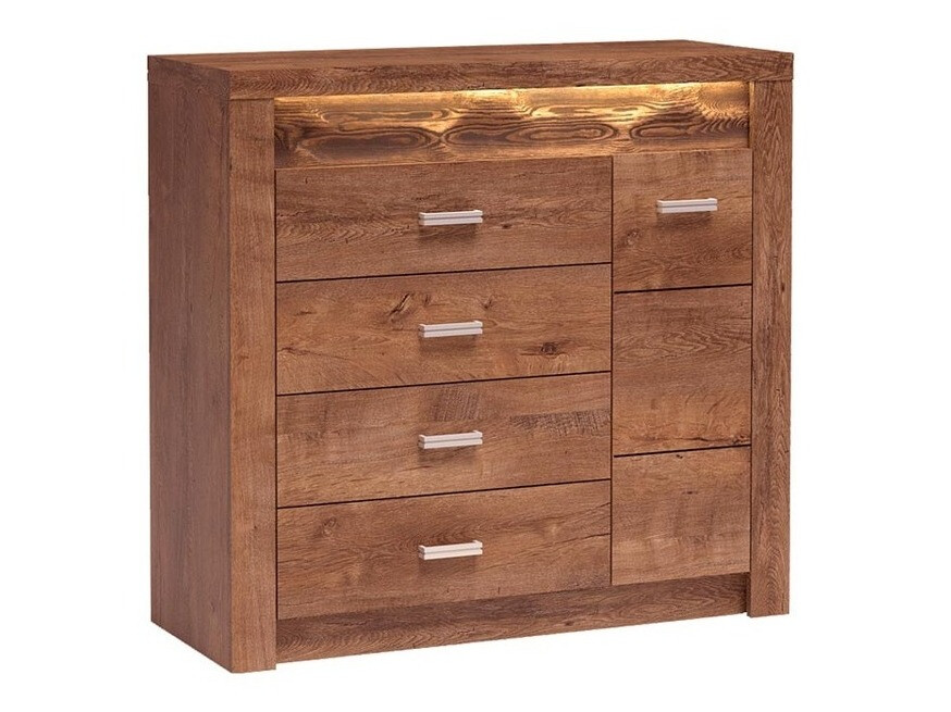 Chest of drawers Serfeno 115 (Ash)