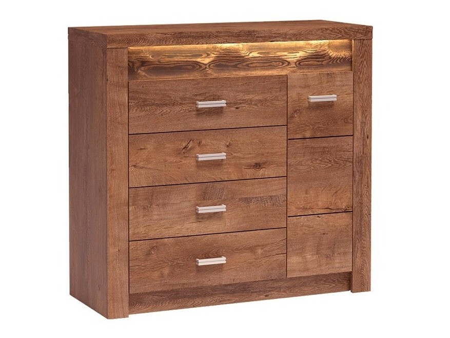 Chest of drawers Serfeno 115 (Ash)