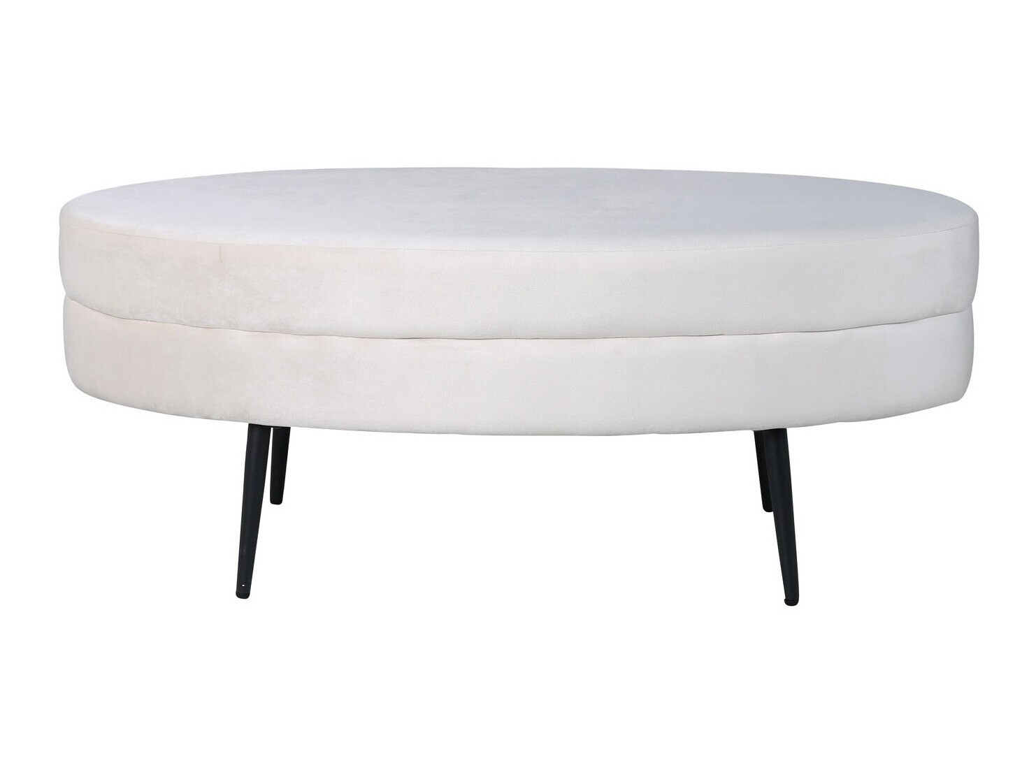 Upholstered bench Dallas 2920 (Cream + Black)