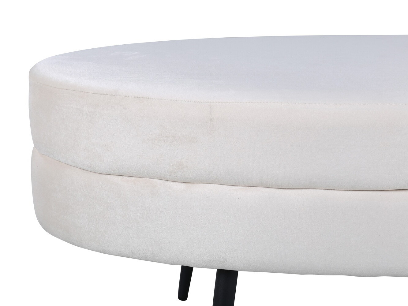 Upholstered bench Dallas 2920 (Cream + Black)