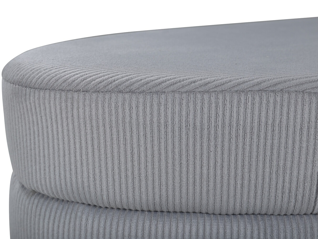 Upholstered bench Dallas 2920 (Grey + Black)