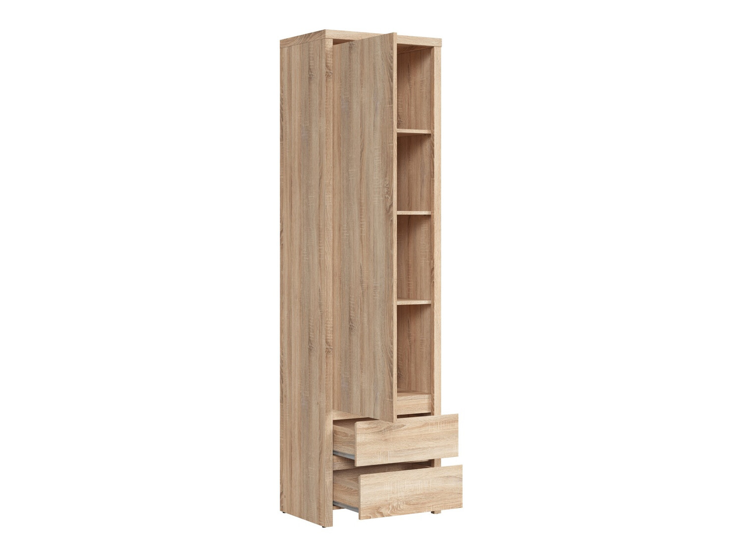Bookcase Nolroma 127 (Sonoma oak)
