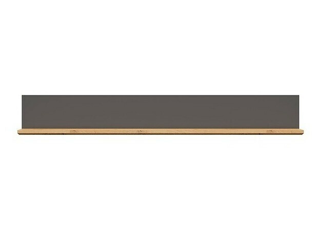 Wall shelf Sordoro 111 (Graphite + Artisan oak)