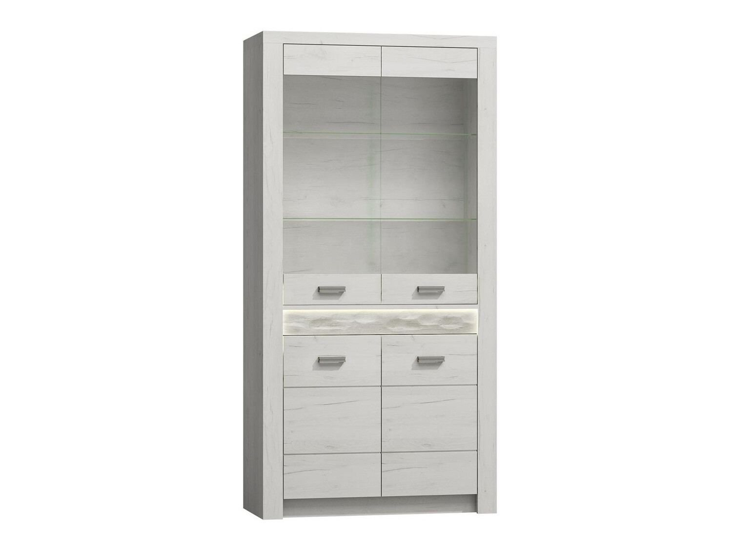 Bookcase Serfeno 101 (Craft white)