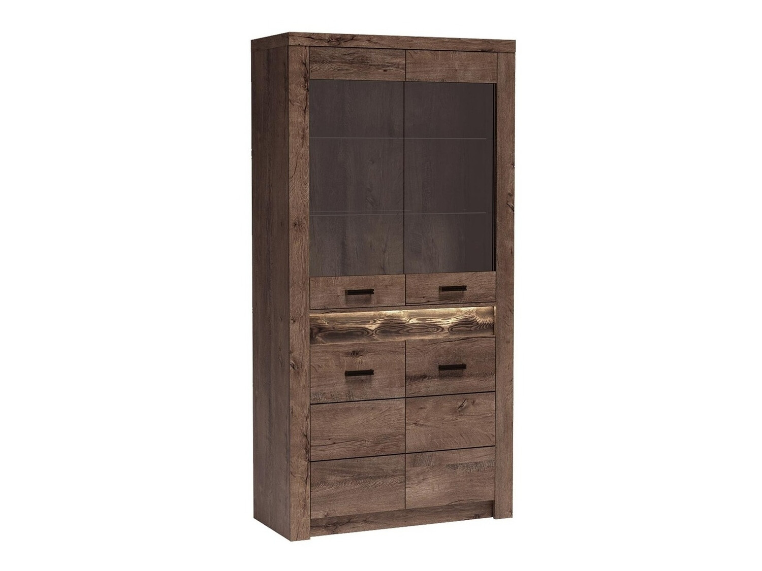 Bookcase Serfeno 101 (Dark ash)