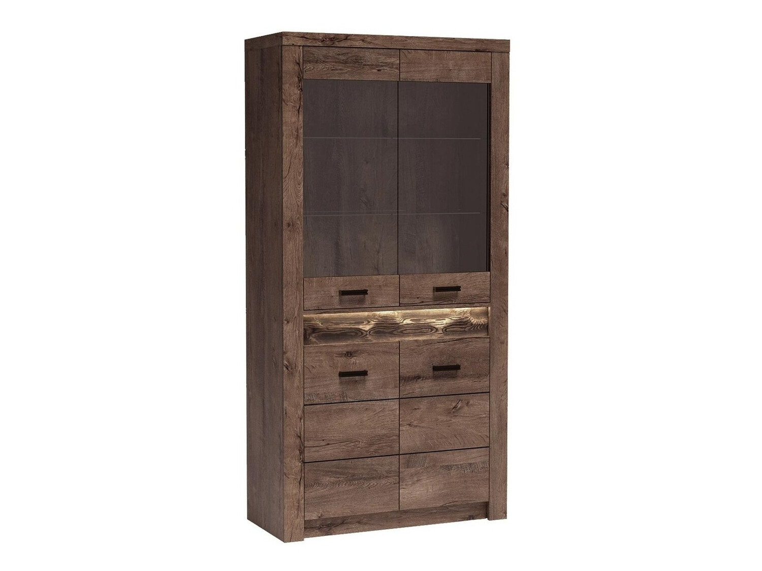 Bookcase Serfeno 101 (Dark ash)
