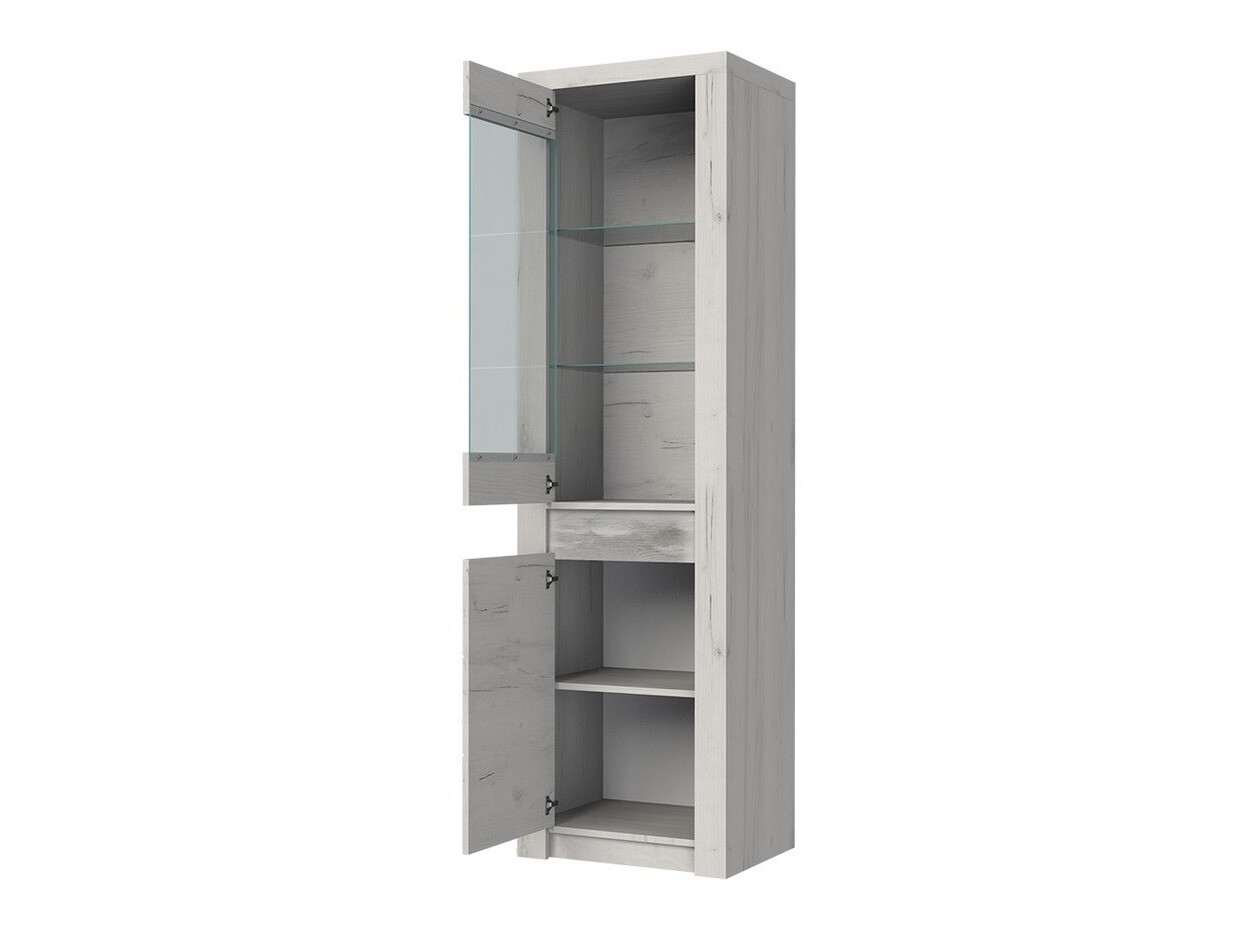 Bookcase Serfeno 102 (Dark ash)