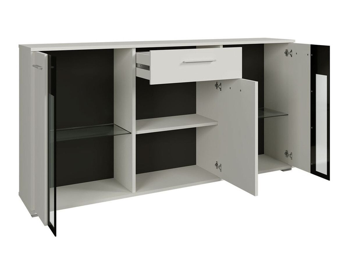 Chest of drawers Genio (Artrisan oak + White)