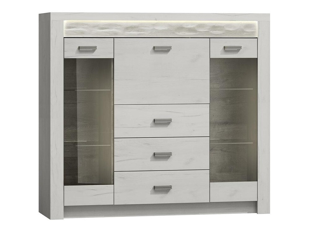 Chest of drawers Serfeno 105 (Craft white)
