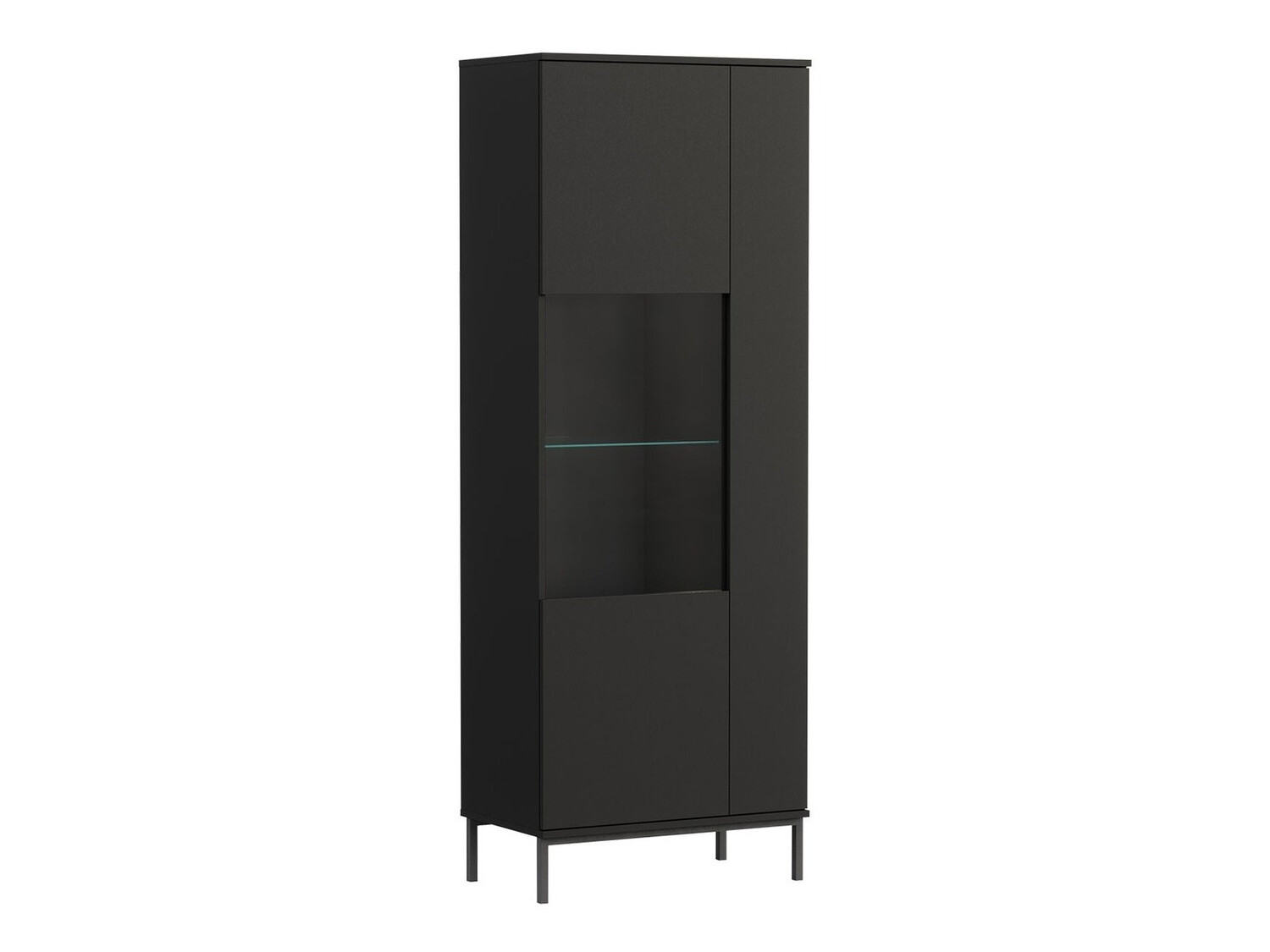 Bookcase Lomsore 106 (Black)