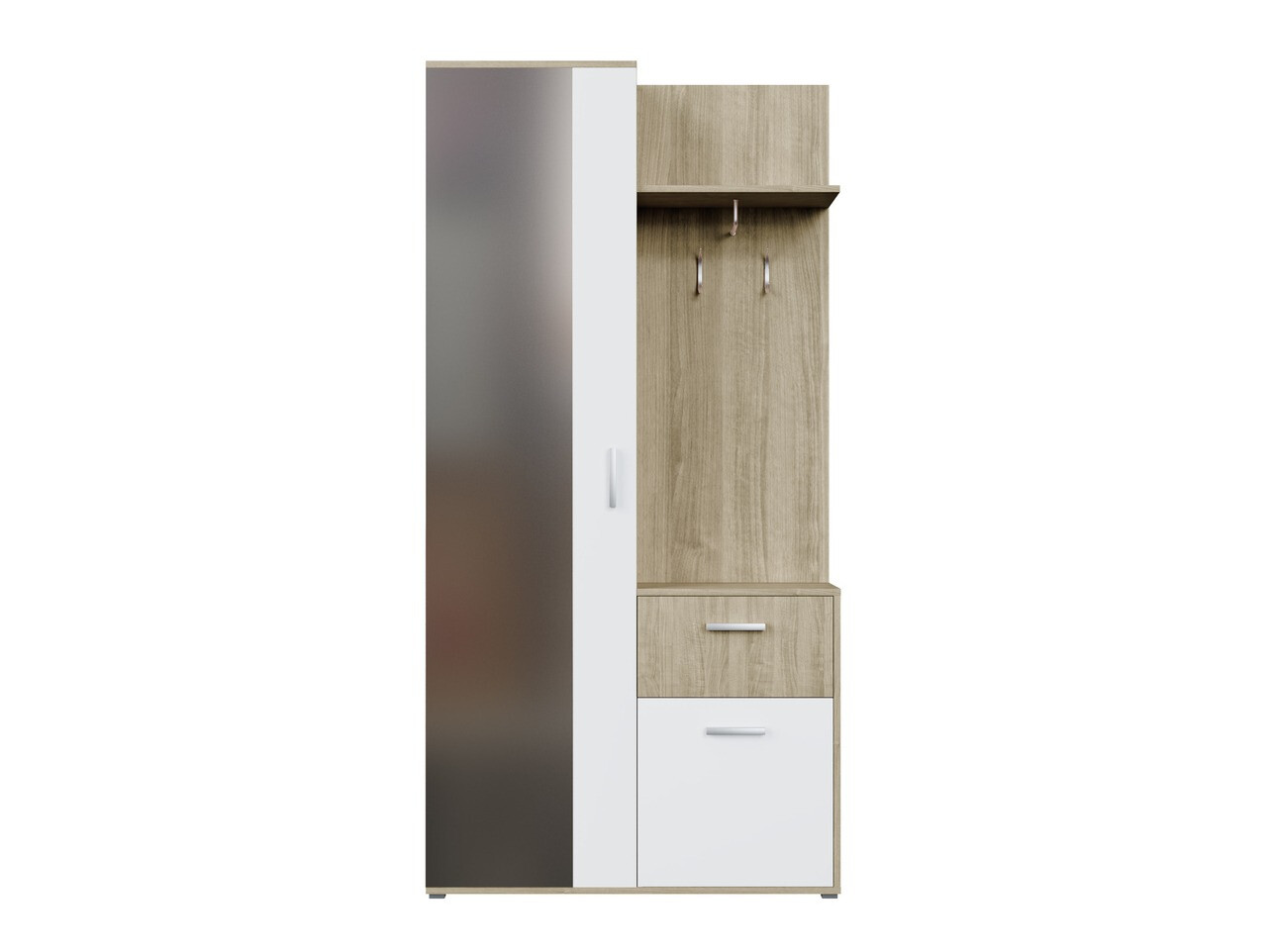 Hallway set Pavo (Sonoma oak + White)