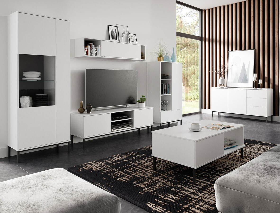 TV stand Lomsore 101 (White)